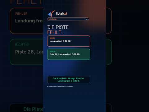 Vorschaubild zu Dieser Readback klingt richtig – ist er aber nicht. | BZF
